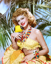 Rita Hayworth Tropical Treat 1943 | Hollywood Pinups Color Prints
