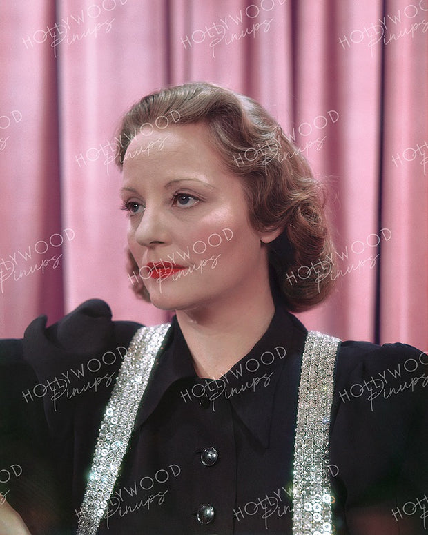 Tallulah Bankhead Sequin Suspenders 1938 | Hollywood Pinups | Film Star Colour and B&W Prints