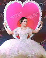 Dorothy Lamour Valentines Heart 1937 | Hollywood Pinups Color Prints