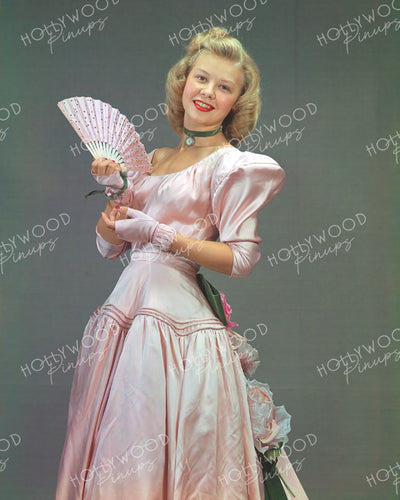 Vera-Ellen Pink Satin 1946 - NEW ! | Hollywood Pinups | Film Star Colour and B&W Prints