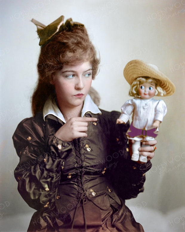 Dorothy Gish Porcelain Doll 1917 | Hollywood Pinups | Film Star Colour and B&W Prints