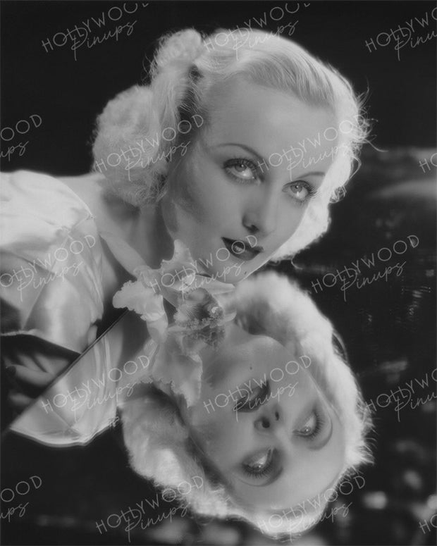 Carole Lombard NO MORE ORCHIDS 1932 by Otto Dyar | Hollywood Pinups Color Prints
