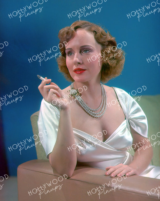 Madge Evans Sensual Allure 1937 | Hollywood Pinups | Film Star Color and B&W Prints