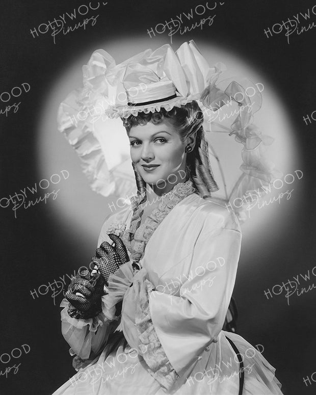 Martha O’Driscoll Pretty Parasol 1945 | Hollywood Pinups Color Prints