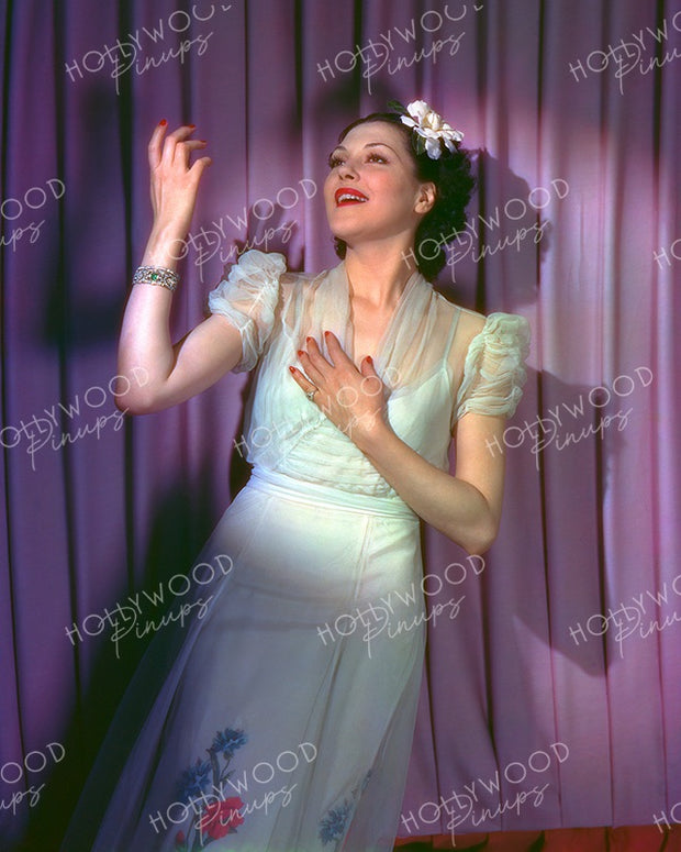 Wini Shaw Singing Sensation 1937 | Hollywood Pinups Color Prints