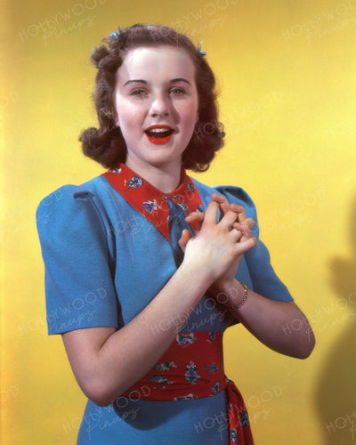 Deanna Durbin Singing Sensation 1938 | Hollywood Pinups | Film Star Colour and B&W Prints