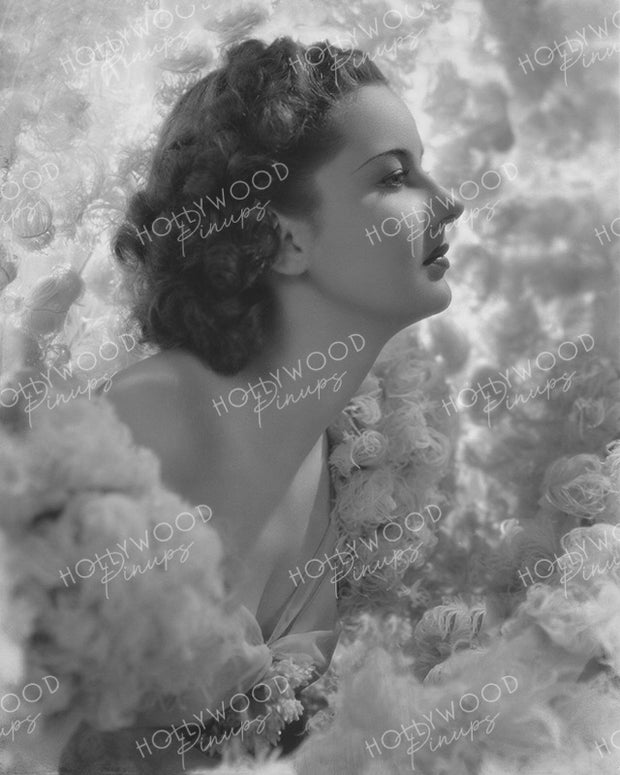 Barbara Read Dreamy Profile 1939 | Hollywood Pinups Color Prints