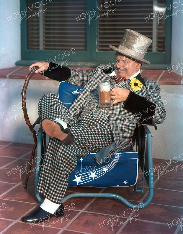 W.C. Fields by JAMES DOOLITTLE 1938 | Hollywood Pinups | Film Star Colour and B&W Prints