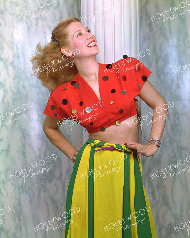 Dinah Shore Striking Profile 1945 | Hollywood Pinups | Film Star Colour and B&W Prints