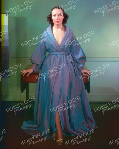 Dolores Del Rio at WALDORF ASTORIA 1936 | Hollywood Pinups Color Prints