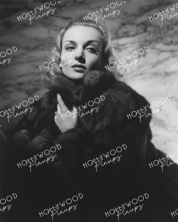 Carole Lombard in TRUE CONFESSION 1937 by Hurrell | Hollywood Pinups Color Prints