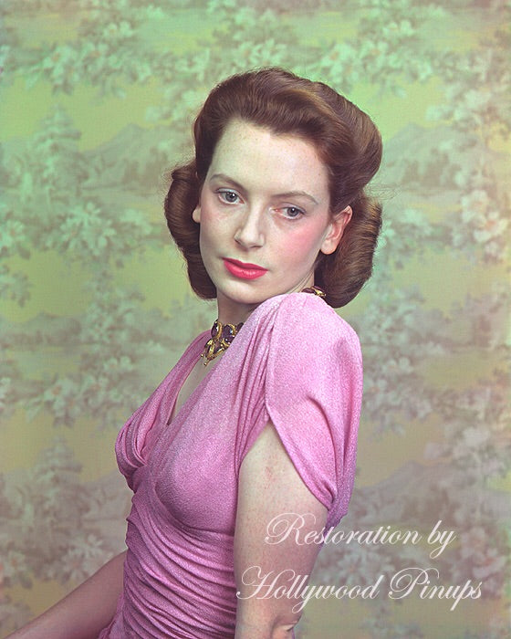 Deborah Kerr Wistful Beauty 1946 | Hollywood Pinups | Film Star Colour and B&W Prints