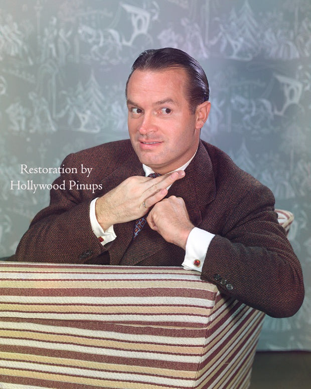 Bob Hope Dapper Pose 1943 | Hollywood Pinups | Film Star Colour and B&W Prints