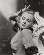 Joan Bennett Dreamy Glamour 1936 | Hollywood Pinups | Film Star Colour and B&W Prints