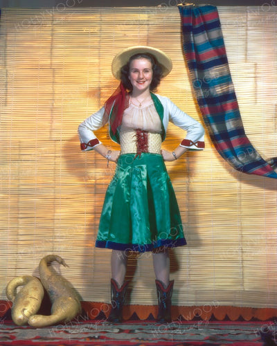Deanna Durbin Summer Safari 1937 | Hollywood Pinups | Film Star Colour and B&W Prints