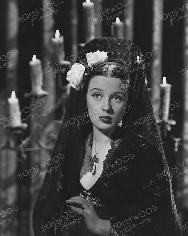 Patricia Morison Spanish Lace 1941 | Hollywood Pinups Color Prints
