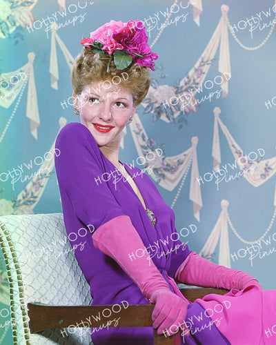 Mary Martin Pretty Pink 1943 | Hollywood Pinups Color Prints