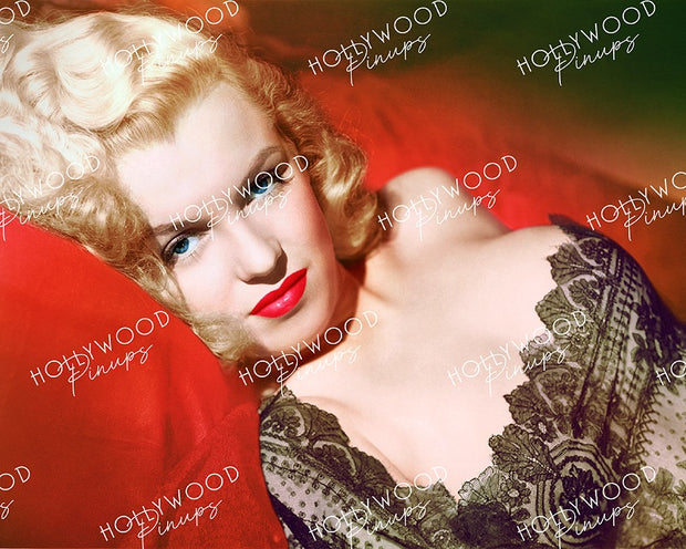Marilyn Monroe Alluring Lace 1948 | Hollywood Pinups Color Prints