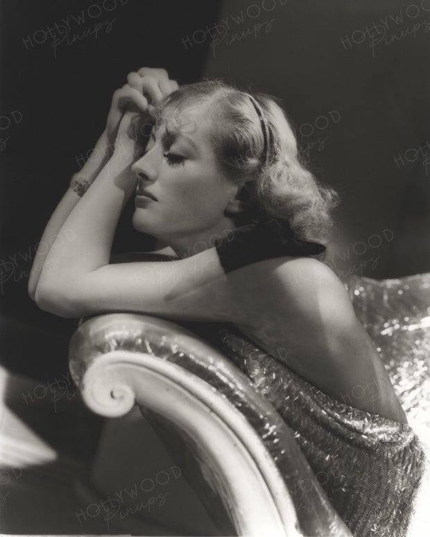 Joan Crawford Glittering Star 1935 by HURRELL | Hollywood Pinups Color Prints
