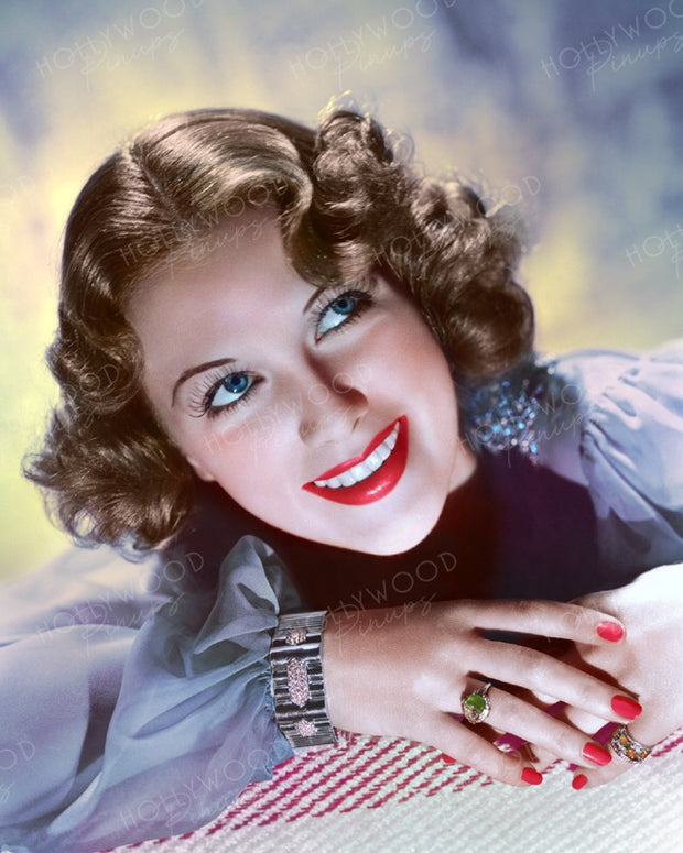 Eleanor Powell Smiling Beauty 1940 | Hollywood Pinups | Film Star Colour and B&W Prints
