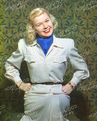 Doris Day Smiling Blonde 1947 - NEW ! | Hollywood Pinups | Film Star Colour and B&W Prints