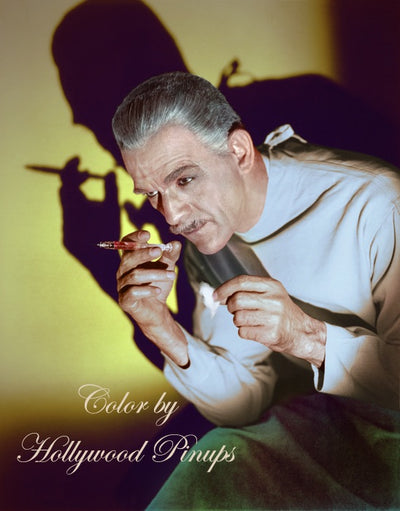 Boris Karloff BLACK FRIDAY 1940 | Hollywood Pinups | Film Star Colour and B&W Prints