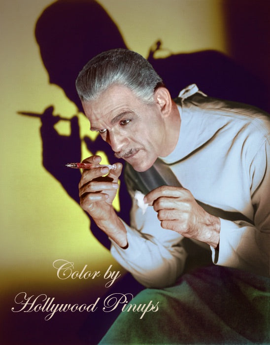 Boris Karloff BLACK FRIDAY 1940 | Hollywood Pinups | Film Star Colour and B&W Prints