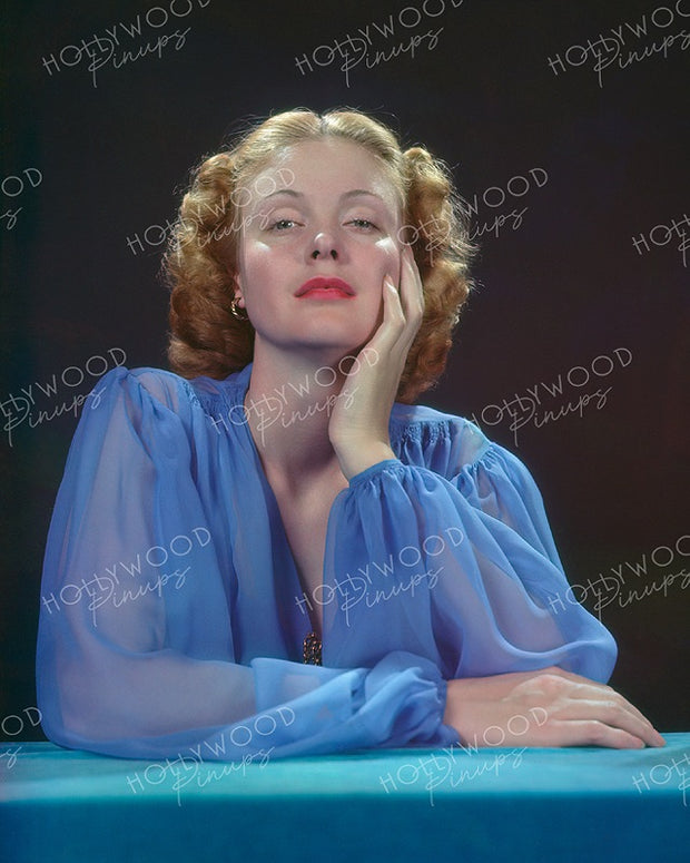 Jean Muir Blue Daydream 1937 - NEW ! | Hollywood Pinups | Film Star Colour and B&W Prints