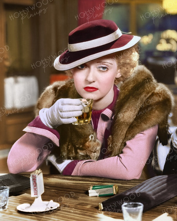 Bette Davis FRONT PAGE WOMAN 1935 | Hollywood Pinups | Film Star Colour and B&W Prints