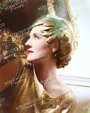 Norma Shearer Glittering Gold by GEORGE HURRELL 1932 | Hollywood Pinups Color Prints