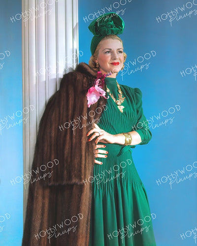 Claire Trevor Stylish Star 1939 | Hollywood Pinups | Film Star Colour and B&W Prints