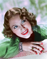 Eleanor Powell Smiling Beauty 1940 | Hollywood Pinups | Film Star Colour and B&W Prints