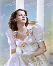 Helen Parrish Shimmering Dress 1938 by RAY JONES | Hollywood Pinups Color Prints
