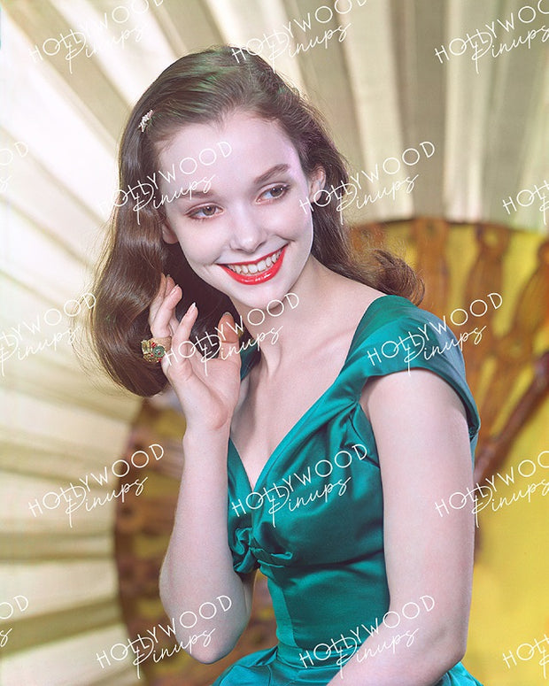 Susan Strasberg Fanned Beauty 1956 | Hollywood Pinups | Film Star Color and B&W Prints