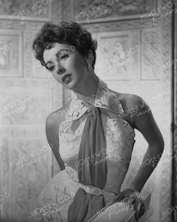 Elizabeth Taylor White Lace 1952 | Hollywood Pinups | Film Star Colour and B&W Prints