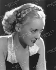 Bette Davis Blonde Braid 1934 by WELBOURNE | Hollywood Pinups Color Prints