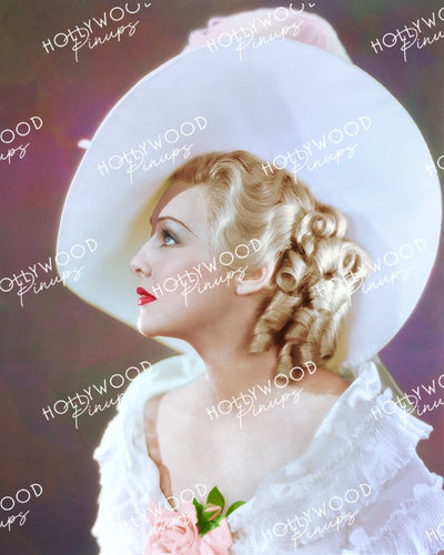 Madeleine Carroll Enchanting Profile 1936 | Hollywood Pinups Color Prints