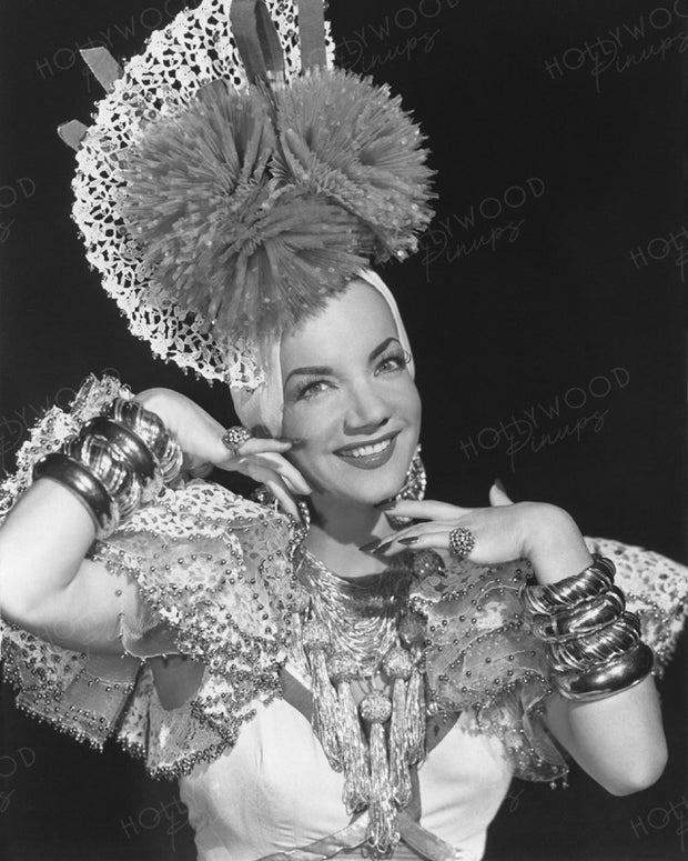 Carmen Miranda THE GANG’S ALL HERE 1943 | Hollywood Pinups | Film Star Colour and B&W Prints
