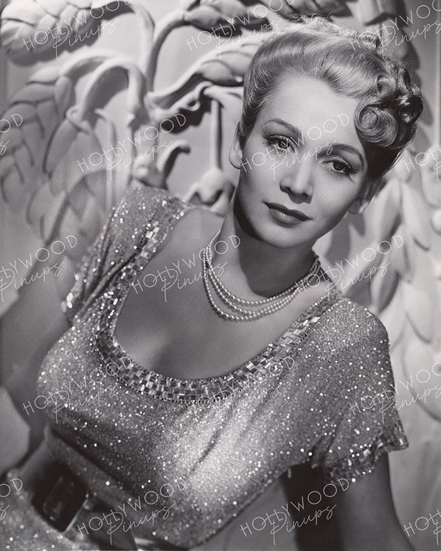 Carole Landis Glittering Glamour 1942 | Hollywood Pinups | Film Star Colour and B&W Prints