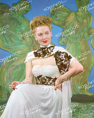 Greta Gynt Norwegian Glamour 1948 | Hollywood Pinups Color Prints