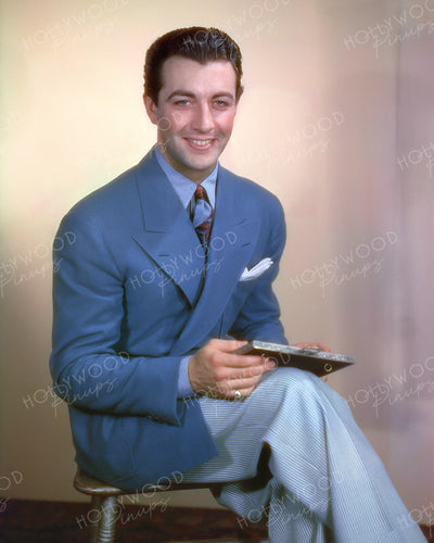 Robert Taylor Earliest Color 1937 | Hollywood Pinups | Film Star Colour and B&W Prints