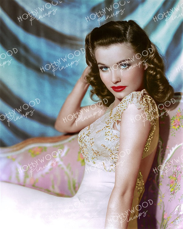 Lois Collier Slinky Glamour 1945 | Hollywood Pinups Color Prints