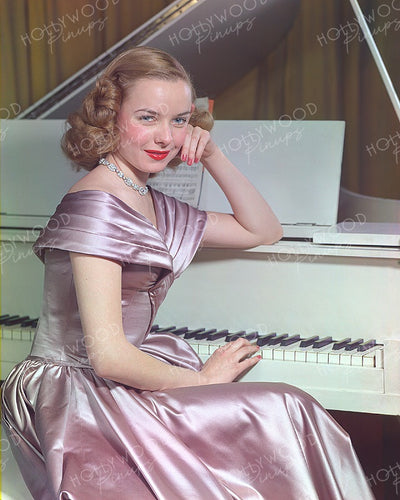Diana Lynn Satin Sheen 1947 | Hollywood Pinups | Film Star Colour and B&W Prints