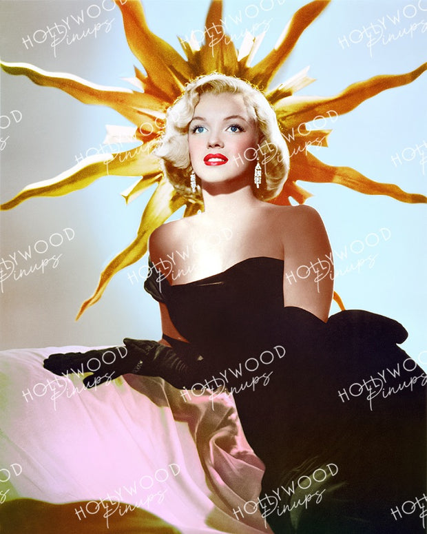 Marilyn Monroe Glamour Goddess 1951 | Hollywood Pinups Color Prints
