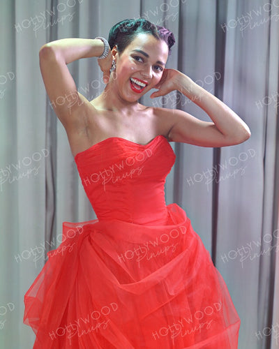 Dorothy Dandridge Ravishing Red 1952 | Hollywood Pinups | Film Star Colour and B&W Prints