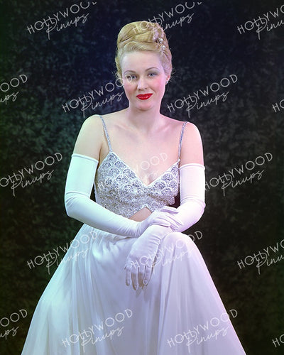 Virginia Mayo Dreamy Glamour 1946 | Hollywood Pinups Color Prints