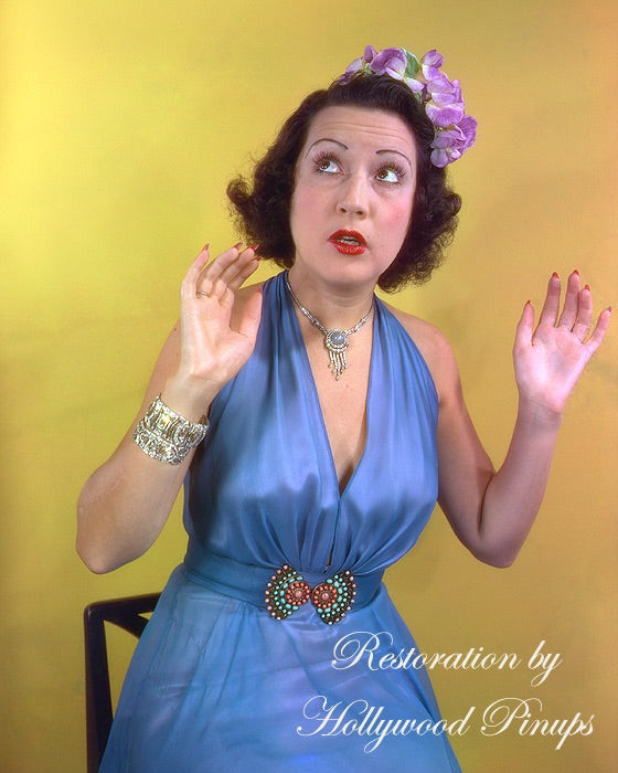 Ethel Merman Singing Sensation 1936 | Hollywood Pinups | Film Star Colour and B&W Prints