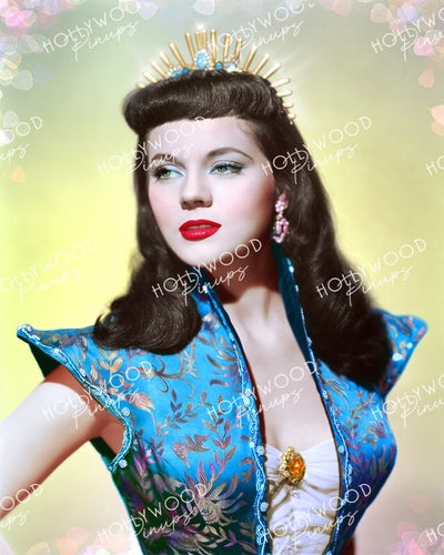 Peggie Castle Exotic Princess 1951 | Hollywood Pinups Color Prints