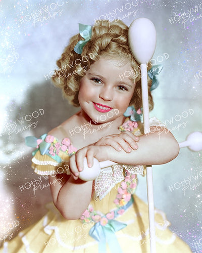 Shirley Temple in THE LITTLEST REBEL 1935 | Hollywood Pinups Color Prints