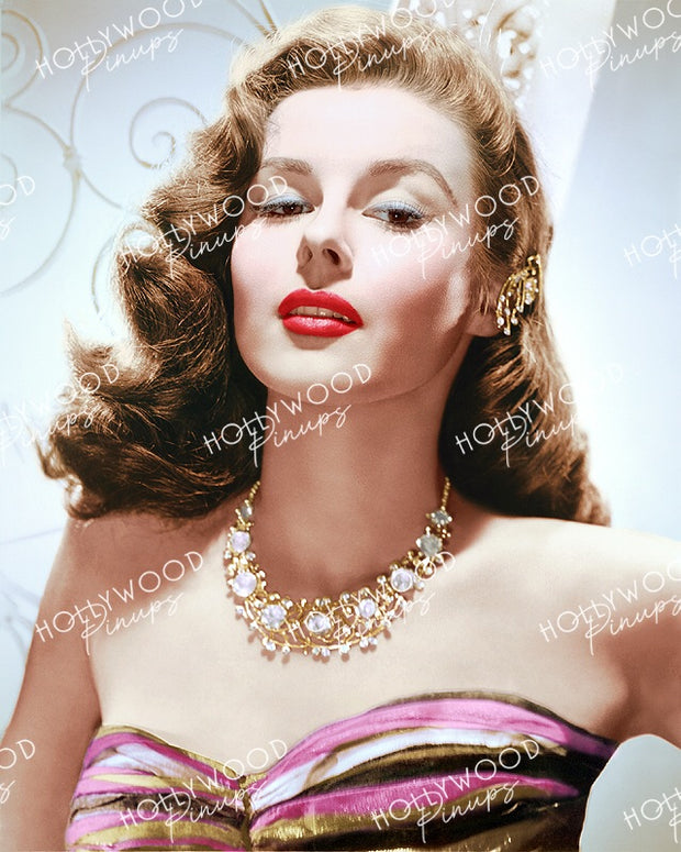 Elaine Stewart Sultry Glamour 1953 | Hollywood Pinups Color Prints